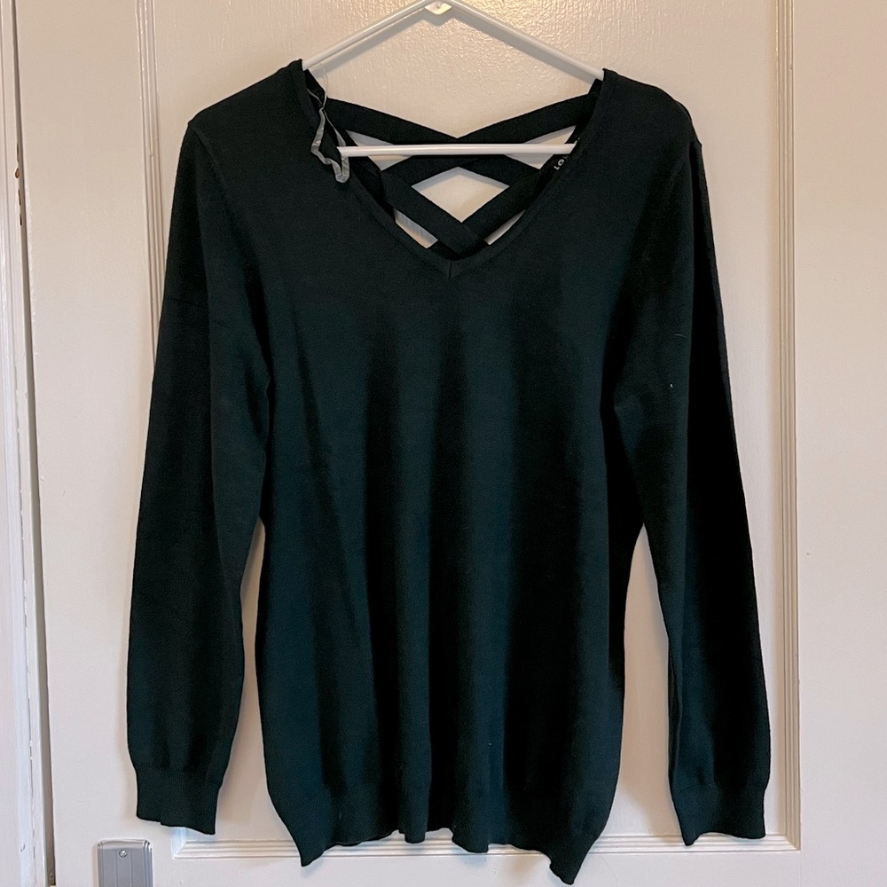 Love Ellie Mia Back Detail Pullover